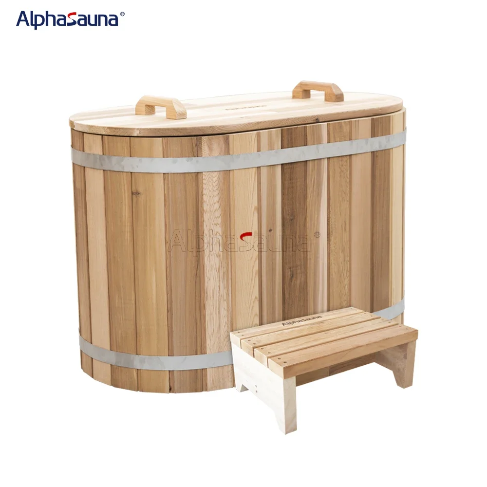 Freestanding Wooden Barrel Bath Steam Shower Hot Tub Cedar Wood Ice Bathtub for Sale
Freestanding Wooden Barrel Bath Steam Shower Hot Tub Cedar Wood Ice Bathtub for Sale