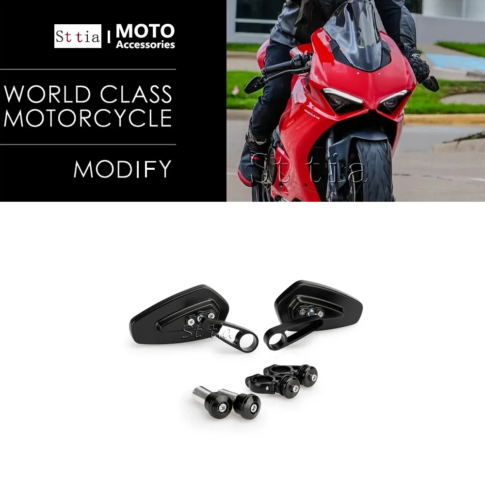 Новые зеркала заднего вида для мотоциклов Ducati Panigale V2 V4 2021-2025, CNC алюминиевые зеркала заднего вида для Panigale V4 V2
Новые зеркала заднего вида для мотоциклов Ducati Panigale V2 V4 2021-2025, CNC алюминиевые зеркала заднего вида для Panigale V4 V2