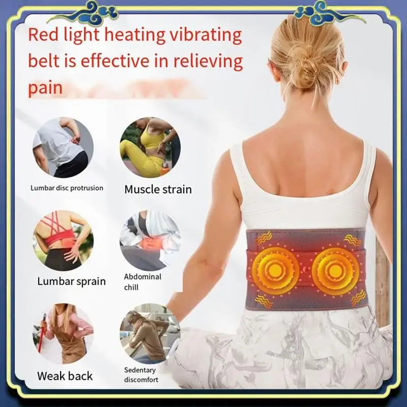 Rechargeable Heating Massage Belt Warm Compress Heating Belt Controller Red Light Heating Belt Warmer Durable Easy To Use
Rechargeable Heating Massage Belt Warm Compress Heating Belt Controller Red Light Heating Belt Warmer Durable Easy To Use