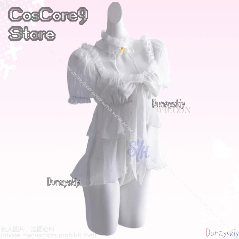 Аниме-игра GODDESS OF VICTORY: NIKKE Косплей Дороти 코스프레 Белое сексуальное женское белье Летний купальник Сексуальное бикини Лолита Хэллоуин 
Аниме-игра GODDESS OF VICTORY: NIKKE Косплей Дороти 코스프레 Белое сексуальное женское белье Летний купальник Сексуальное бикини Лолита Хэллоуин