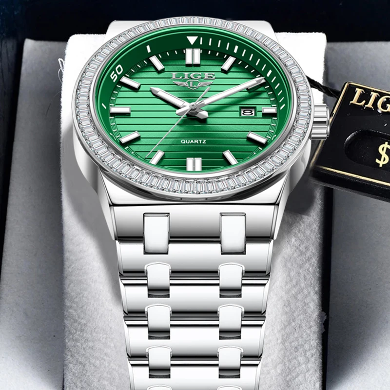 LIGE 2026 модные деловые кварцевые наручные часы лучший бренд класса люкс мужские часы 30 м водонепроницаемые светящиеся стальные часы мужские подарки Reloj
LIGE 2026 модные деловые кварцевые наручные часы лучший бренд класса люкс мужские часы 30 м водонепроницаемые светящиеся стальные часы мужские подарки Reloj