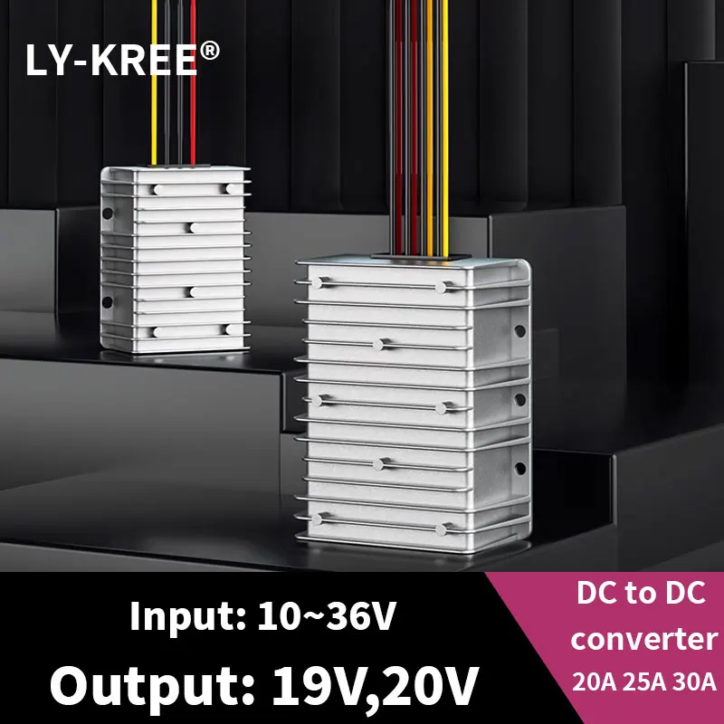 12V24V to 19V20V DC/DC Automatic Voltage Boosting Converter 10~36V to 20V19V Voltage Regulator Module Converter
12V24V to 19V20V DC/DC Automatic Voltage Boosting Converter 10~36V to 20V19V Voltage Regulator Module Converter