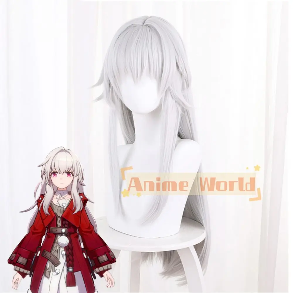 Honkai: Star Rail Clear белый парик для косплея 
Honkai: Star Rail Clear белый парик для косплея