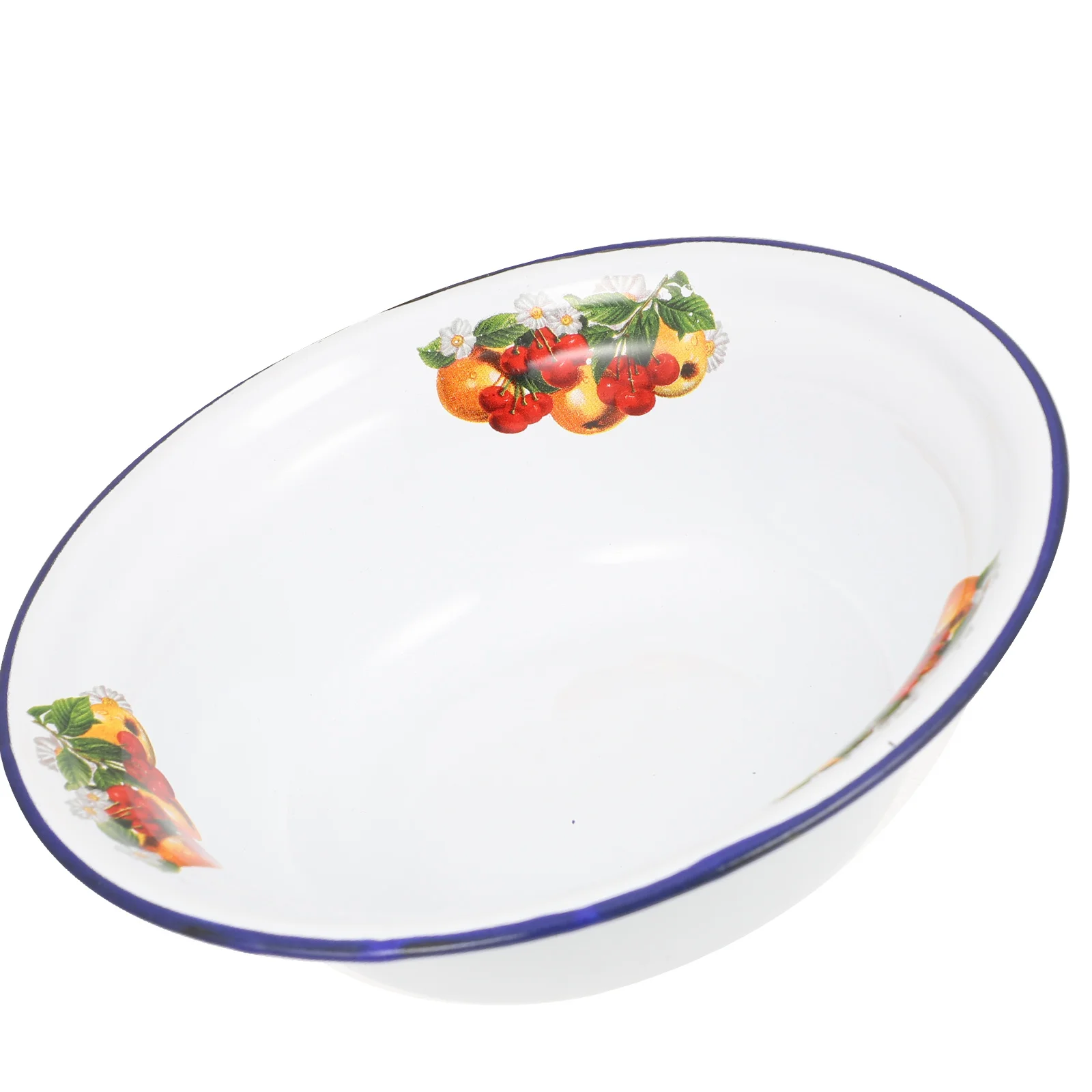 Retro Enamel Soup Bowl Basin Lightweight Household Kitchenware Compact Design for Home Restaurant Use Metal Cooking
Retro Enamel Soup Bowl Basin Lightweight Household Kitchenware Compact Design for Home Restaurant Use Metal Cooking