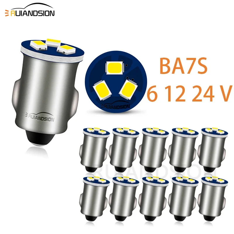 BA7S T7 LLB281 GLB281 6v 24v 12v Small Instrument Light 6 12 24 V Volt Car Auto Indicator Warning Signal Bulb Car-styling Lamp
BA7S T7 LLB281 GLB281 6v 24v 12v Small Instrument Light 6 12 24 V Volt Car Auto Indicator Warning Signal Bulb Car-styling Lamp