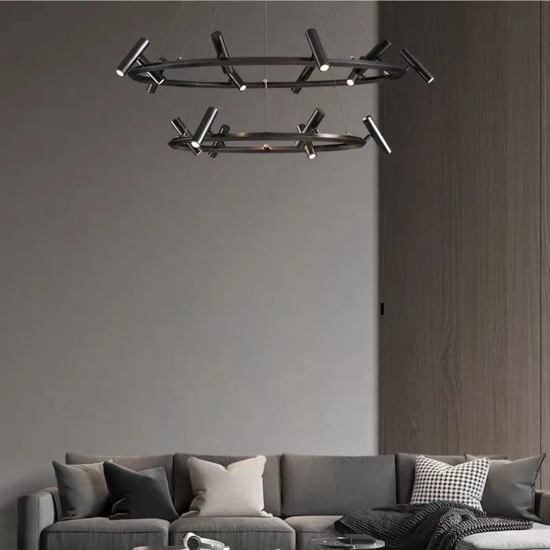 Nordic Designer Light Luxury Simple Style Chandelier Metal Hanging Lamps Dining Room Living Room Home Decor LED Pendant Light
Nordic Designer Light Luxury Simple Style Chandelier Metal Hanging Lamps Dining Room Living Room Home Decor LED Pendant Light