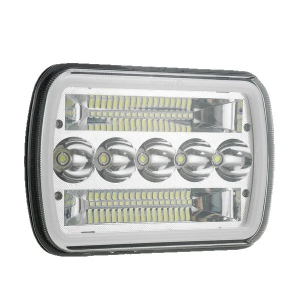 7 Inch LED Square Headlight Hi/Lo Beam DRL Amber White Turn Signal For Truck Jeep Pickup 12V/24V IP67 Waterproof
7 Inch LED Square Headlight Hi/Lo Beam DRL Amber White Turn Signal For Truck Jeep Pickup 12V/24V IP67 Waterproof
