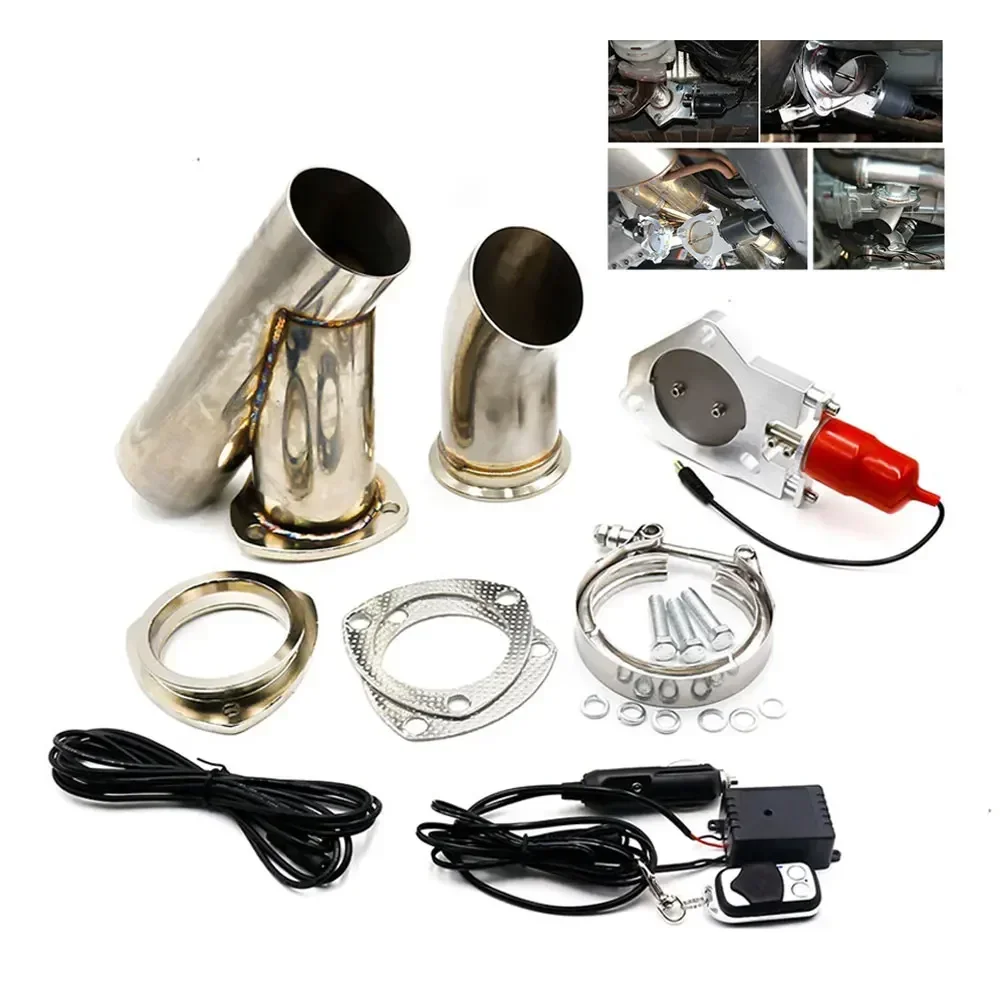 Car Double Exhaust Control Valve Electric Exhaust Cut Out Valve Exhaust Y Pipe With Remote Control Universal 2/2.25/ 2.5'' 3INCH
Car Double Exhaust Control Valve Electric Exhaust Cut Out Valve Exhaust Y Pipe With Remote Control Universal 2/2.25/ 2.5'' 3INCH