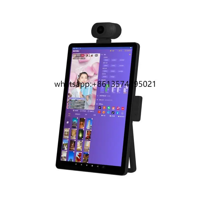 TBQKK S3 Smart Live Broadcast Machine With Magnetic Suction Beauty Fill Light & HD Streaming Equipment
TBQKK S3 Smart Live Broadcast Machine With Magnetic Suction Beauty Fill Light & HD Streaming Equipment
