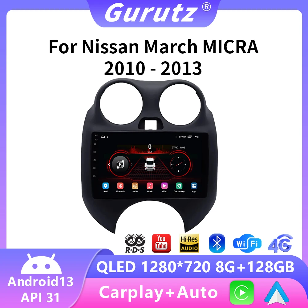 9"Android 13 For Nissan March MICRA 2010 2011 2012 2013 Car Radio Audio video multimedia Player GPS Navigation Carplay Auto WIFI
9"Android 13 For Nissan March MICRA 2010 2011 2012 2013 Car Radio Audio video multimedia Player GPS Navigation Carplay Auto WIFI
