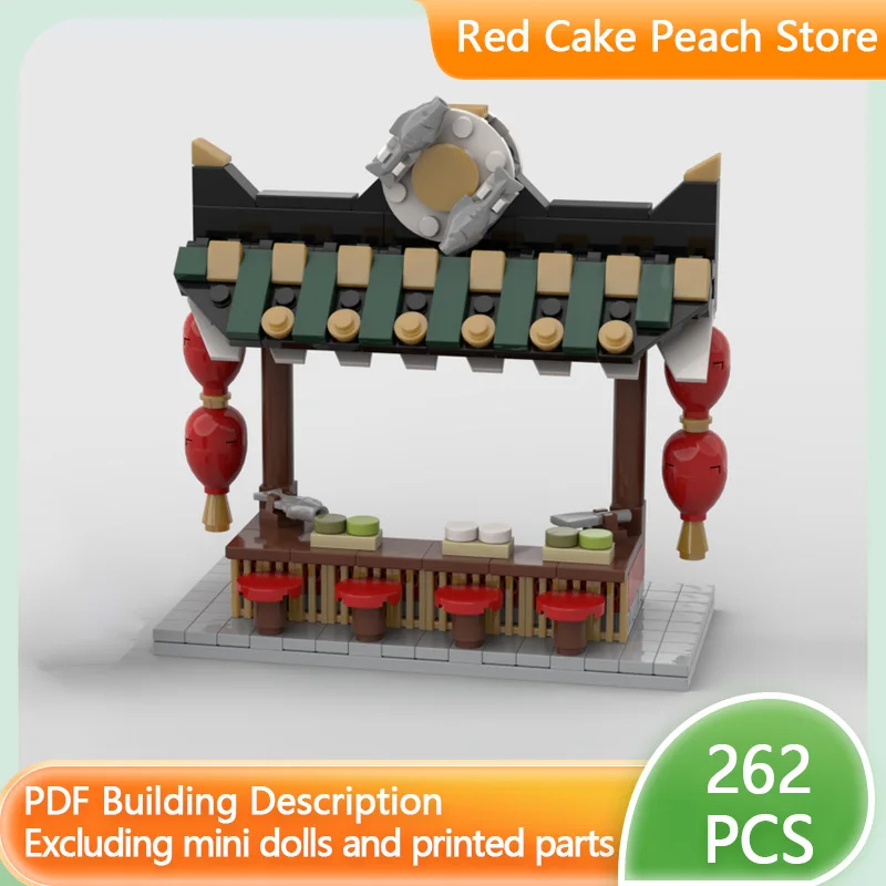 Модель городской улицы MOC, строительные блоки, китайская уличная еда, модульная технология, детские праздничные подарки, конструктор для сборки
Модель городской улицы MOC, строительные блоки, китайская уличная еда, модульная технология, детские праздничные подарки, конструктор для сборки