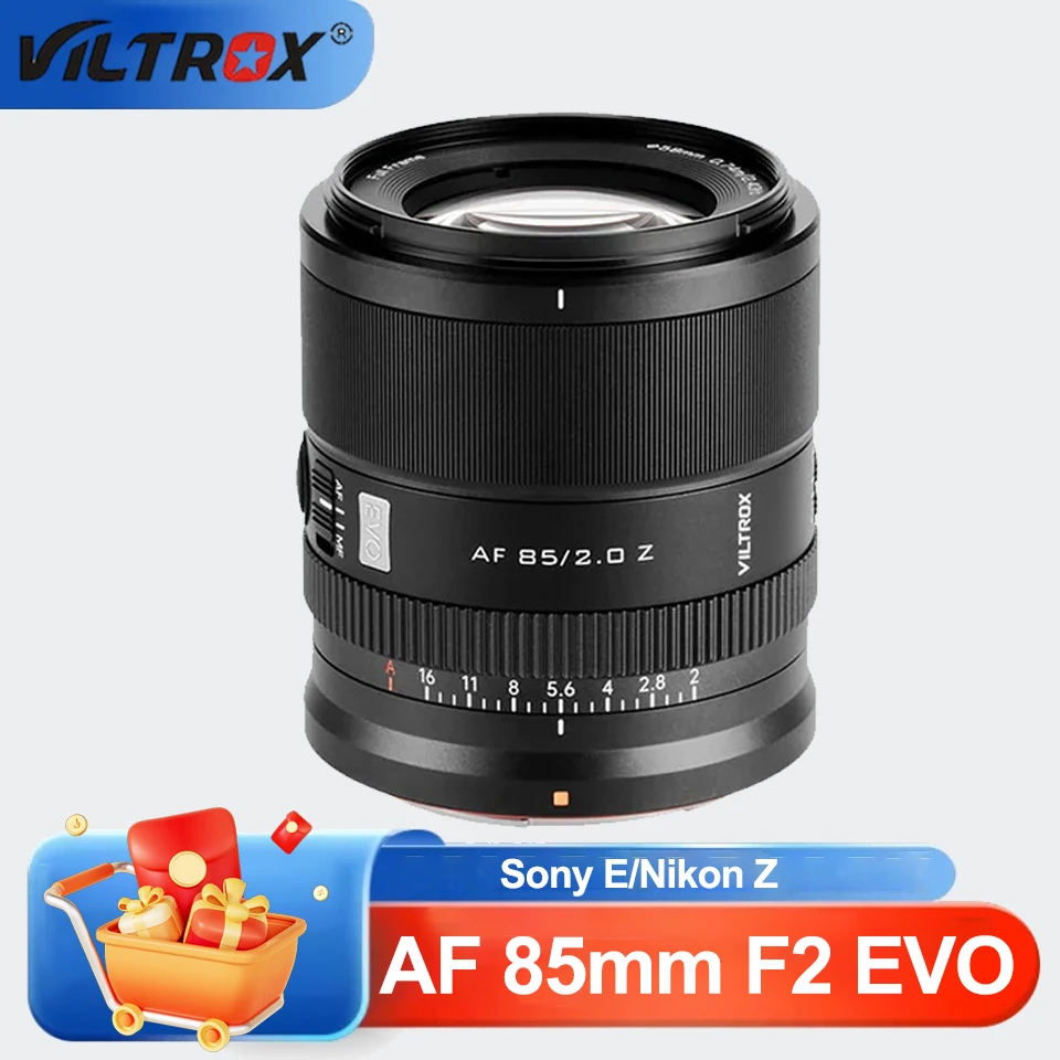 Viltrox AF 85mm F2 EVO Full Frame Autofocus STM Motor Lens for Sony E Mount A6700 A7C2 A7CR A7M4 ZV-E1 Portrait'Photograpgy
Viltrox AF 85mm F2 EVO Full Frame Autofocus STM Motor Lens for Sony E Mount A6700 A7C2 A7CR A7M4 ZV-E1 Portrait'Photograpgy
