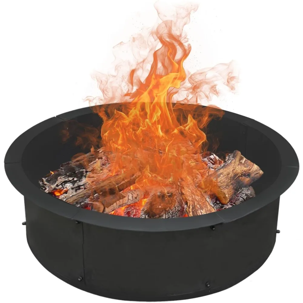 35-Inch Outer/31-Inch Inner Fire Pit Ring, Solid Steel DIY Insert for Outdoor Camping Garden Patio Backyard
35-Inch Outer/31-Inch Inner Fire Pit Ring, Solid Steel DIY Insert for Outdoor Camping Garden Patio Backyard