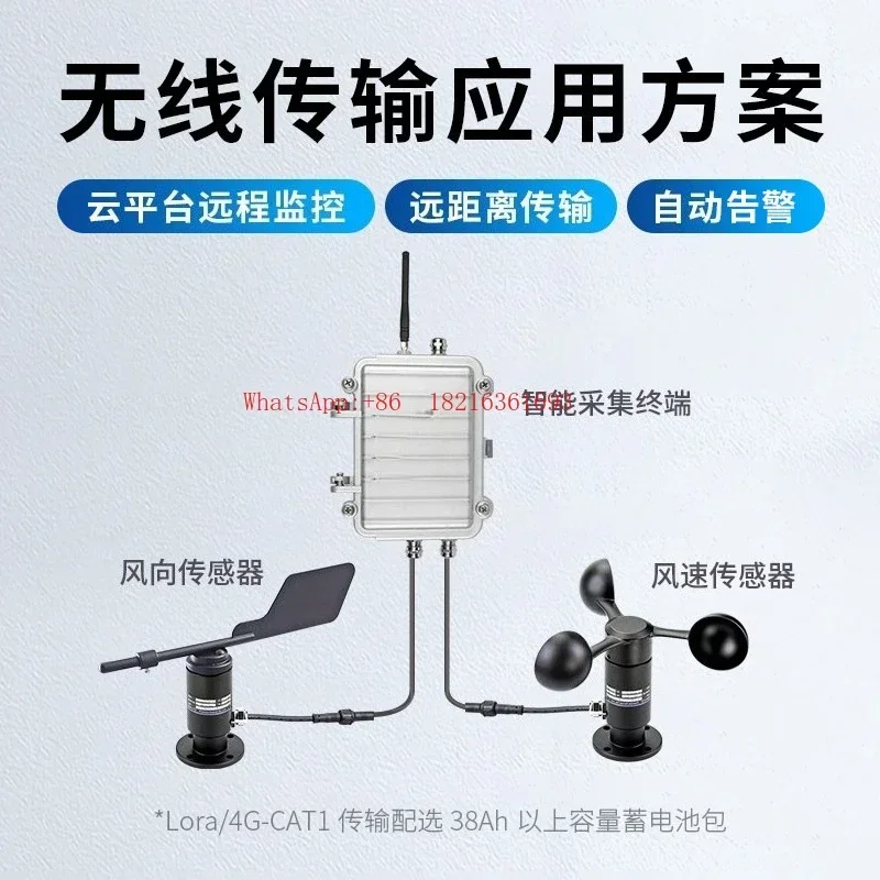 182Store Aluminum Alloy Duct Type High-precision Wind Speed And Direction Sensor Three-cup Wind Speed Wind Direction Anemome
182Store Aluminum Alloy Duct Type High-precision Wind Speed And Direction Sensor Three-cup Wind Speed Wind Direction Anemome