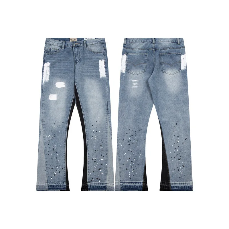 American Retro Washed Denim Microflared Jeans Couple Loose Straight Casual mid Waist Jeans for Teenagers Spring Season
American Retro Washed Denim Microflared Jeans Couple Loose Straight Casual mid Waist Jeans for Teenagers Spring Season