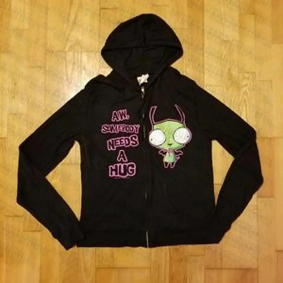 2000s Retro streetwear Grunge Mall Goth Jacket Coat Y2K Aesthetic Harajuku Y2K Hooded Sweatshirts Loose Oversized Hoodie Clothes
2000s Retro streetwear Grunge Mall Goth Jacket Coat Y2K Aesthetic Harajuku Y2K Hooded Sweatshirts Loose Oversized Hoodie Clothes