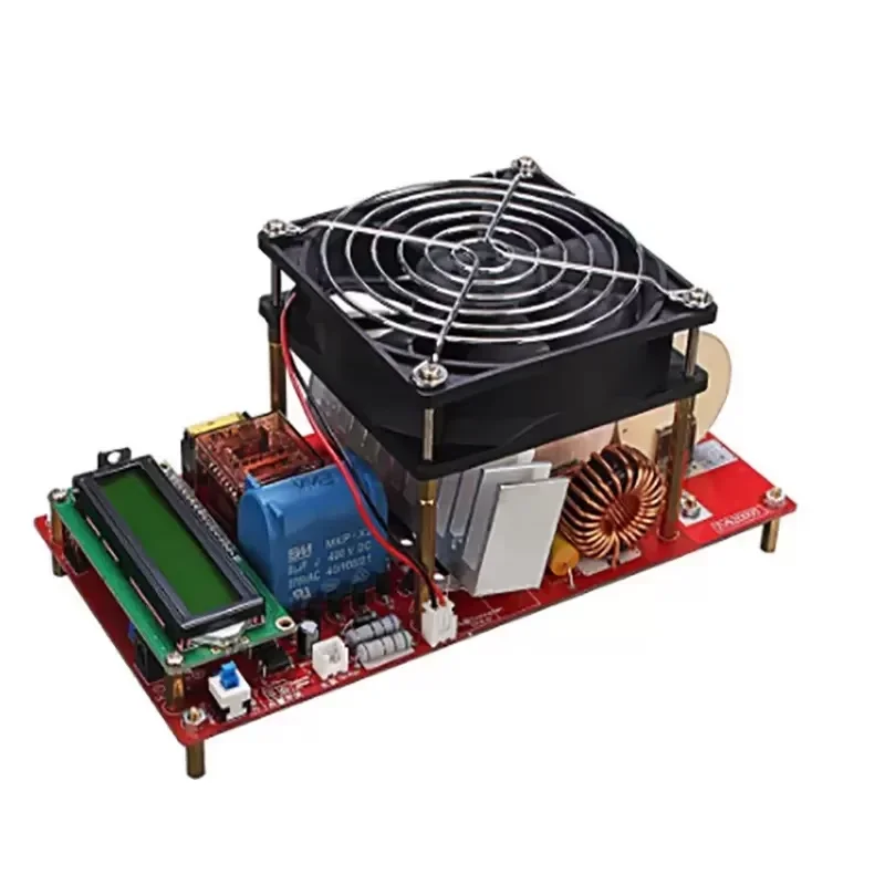 2000W ZVS High Frequency Induction Heater Module Flyback Driver Heater Good Heat Dissipation + Coil +pump +power Adapter