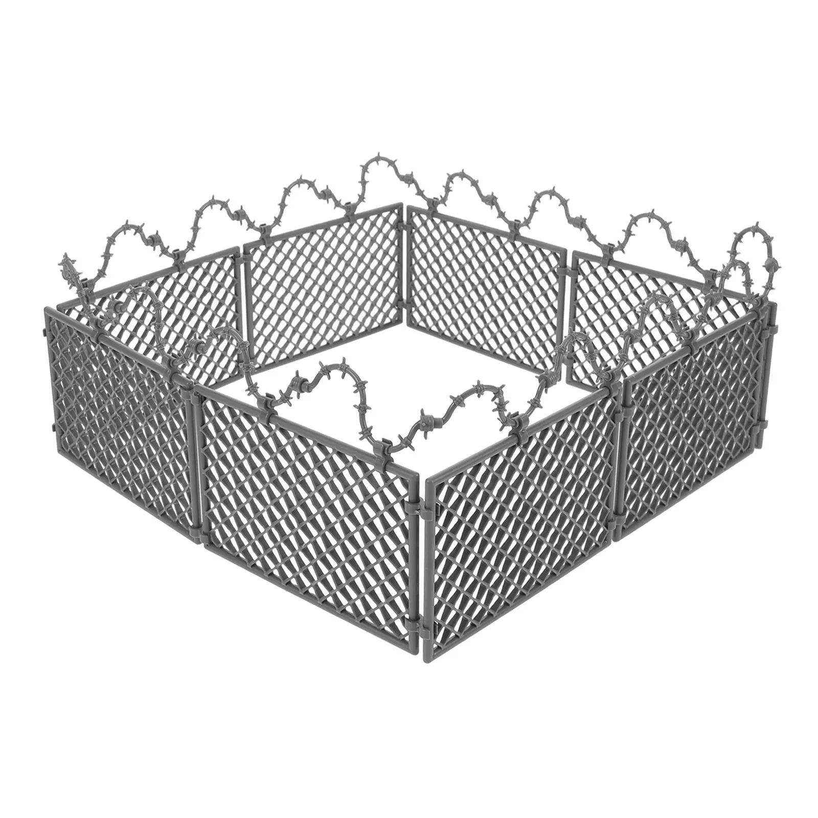 Набор для самостоятельной сборки: миниатюрные ограждения из прочной пластиковой сетки для имитации препятствий, декораций военных сцен и микроландшафтов
Набор для самостоятельной сборки: миниатюрные ограждения из прочной пластиковой сетки для имитации препятствий, декораций военных сцен и микроландшафтов