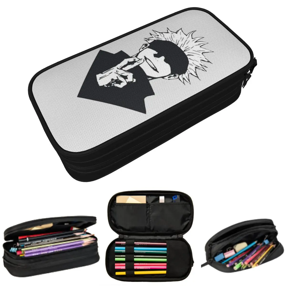 Gojo Manga Kawaii Japanese Anime Pencil Case for Students School Pen Box Pencil Bag Stationery Supplies Pen Holder Bag
Gojo Manga Kawaii Japanese Anime Pencil Case for Students School Pen Box Pencil Bag Stationery Supplies Pen Holder Bag