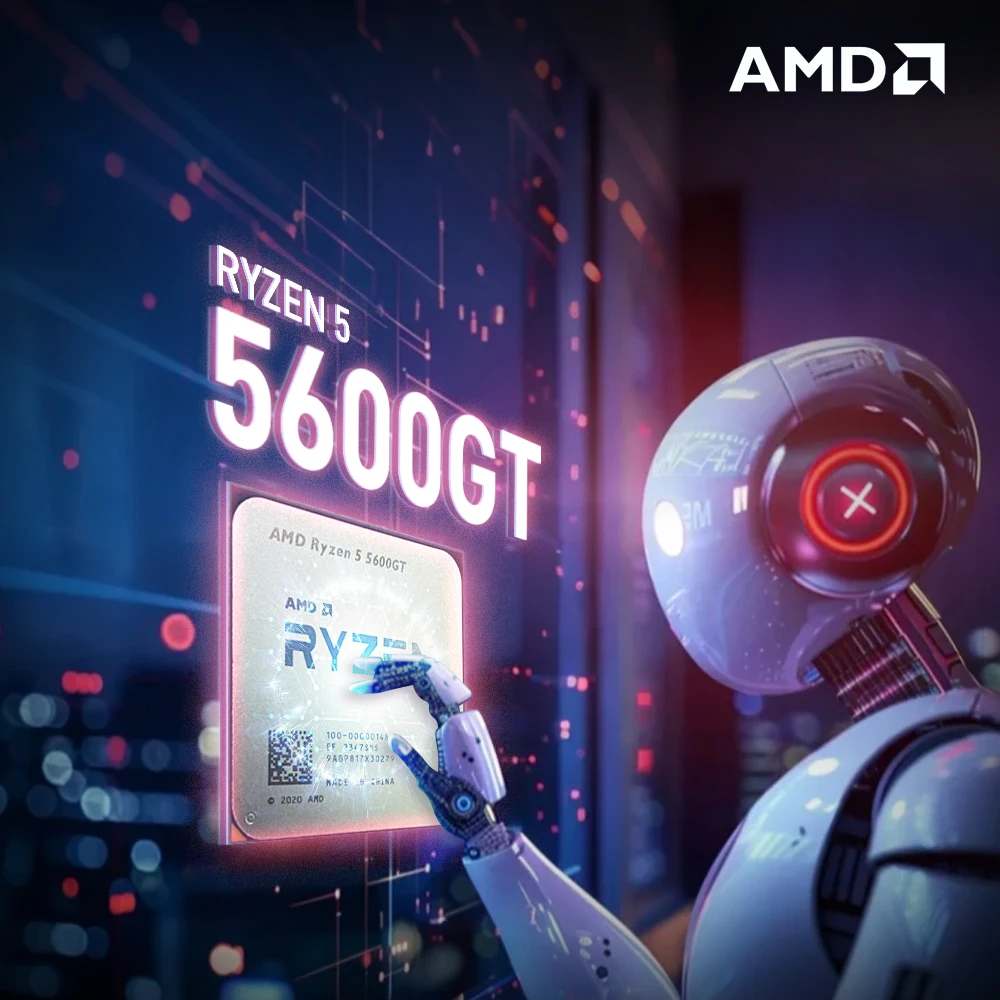 NEW AMD Ryzen 5 5600GT 6-Core 12-Thread Processor 3.6GHz 65W L3=16M DDR4 PCIe 3.0 Socket AM4 7NM R5 5600GT but No Fan
NEW AMD Ryzen 5 5600GT 6-Core 12-Thread Processor 3.6GHz 65W L3=16M DDR4 PCIe 3.0 Socket AM4 7NM R5 5600GT but No Fan