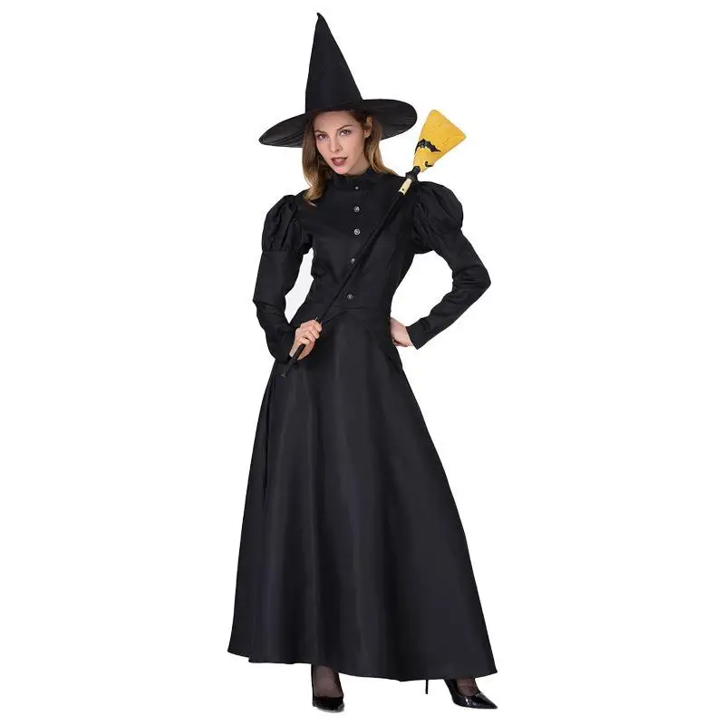 Oz the Great And Powerful Halloween Costume Stage Performance Adult Cosplay Black Witch Witchcraft Parent-Child Costume Green...
Oz the Great And Powerful Halloween Costume Stage Performance Adult Cosplay Black Witch Witchcraft Parent-Child Costume Green...