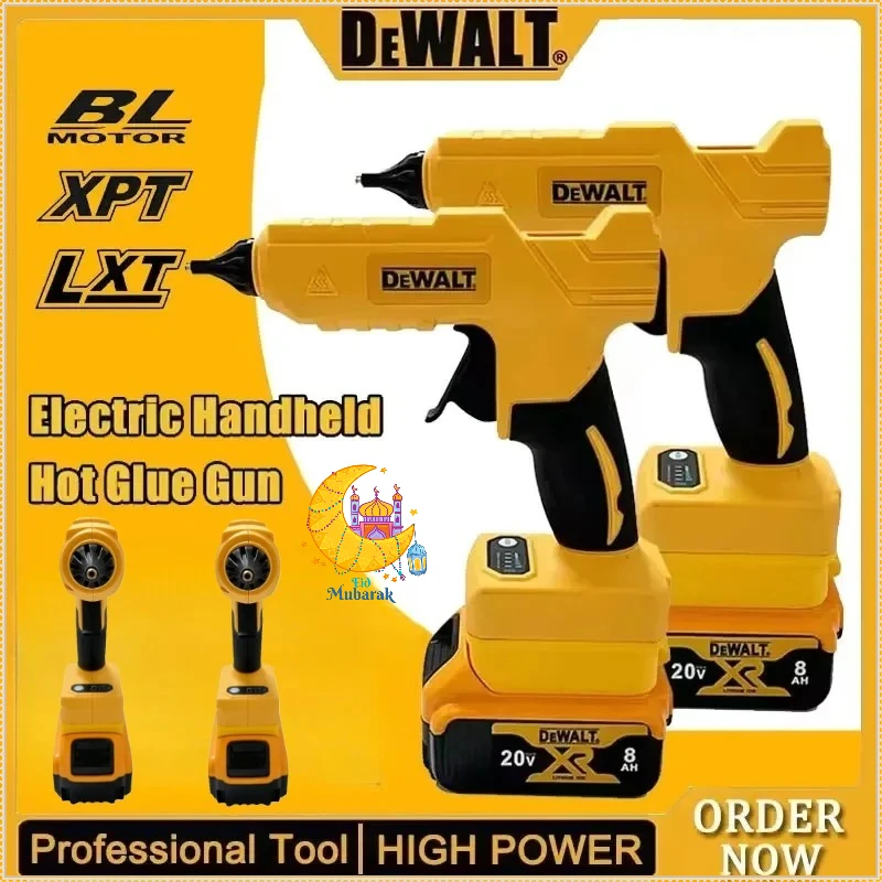 Электрический ручной клеевой пистолет Dewalt, беспроводной, для ремонта и DIY, с функцией горячей сварки, термофен, насадка с защитой от ожогов, для аккумуляторов Dewalt
Электрический ручной клеевой пистолет Dewalt, беспроводной, для ремонта и DIY, с функцией горячей сварки, термофен, насадка с защитой от ожогов, для аккумуляторов Dewalt