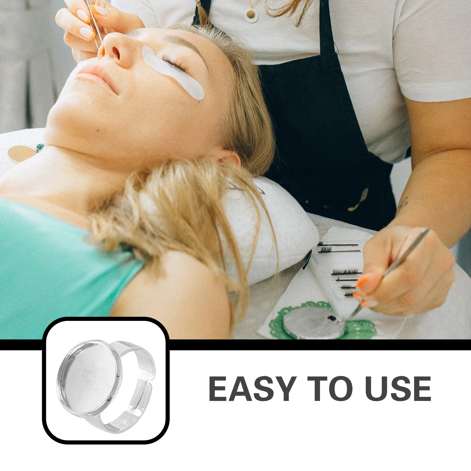 2pcs Eyelash Glue Rings Stainless Steel Durable Lash Grafted Tool For Salon Diy Use Holder Cup Pigment Containers Beauty
2pcs Eyelash Glue Rings Stainless Steel Durable Lash Grafted Tool For Salon Diy Use Holder Cup Pigment Containers Beauty