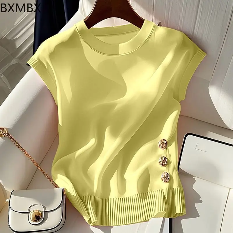 2025 new crew neck knitted sweater chic comfortable design sense niche slim top trendy fashion age reduction
2025 new crew neck knitted sweater chic comfortable design sense niche slim top trendy fashion age reduction