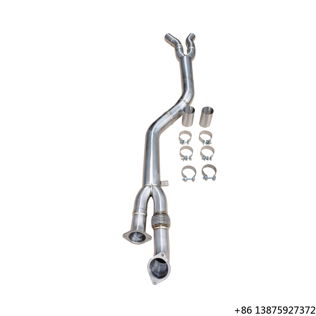 Ecnal for G87 M2 S58 3.0T Stainless Steel Exhaust System 89mm Equal-length 3.5 Inches Monotube Midpipe
Ecnal for G87 M2 S58 3.0T Stainless Steel Exhaust System 89mm Equal-length 3.5 Inches Monotube Midpipe