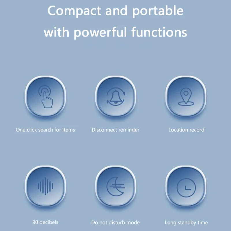 Мини GPS-трекер с функцией защиты от потери, умное устройство для отслеживания автомобилей, домашних животных, детей, сумок, Bluetooth-трекер, устройство для поиска и локации для IOS и Android.
Мини GPS-трекер с функцией защиты от потери, умное устройство для отслеживания автомобилей, домашних животных, детей, сумок, Bluetooth-трекер, устройство для поиска и локации для IOS и Android.