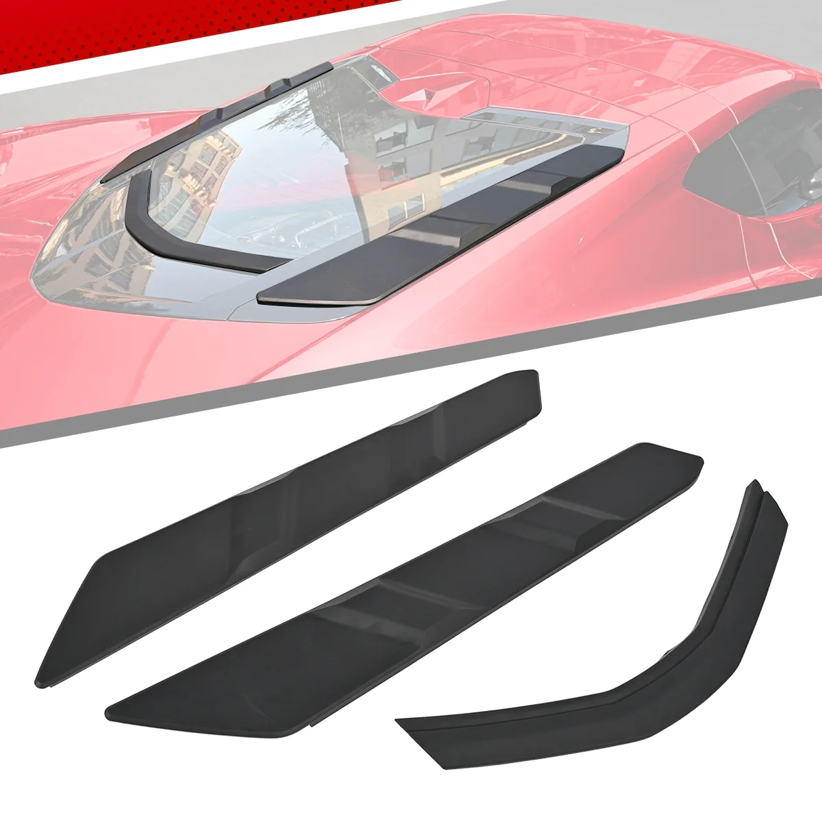 Чехлы для очистки вентиляционных отверстий на заднее окно автомобиля, черные для Corvette Stingray C8 2020 2021 2022 2023 2024
Чехлы для очистки вентиляционных отверстий на заднее окно автомобиля, черные для Corvette Stingray C8 2020 2021 2022 2023 2024