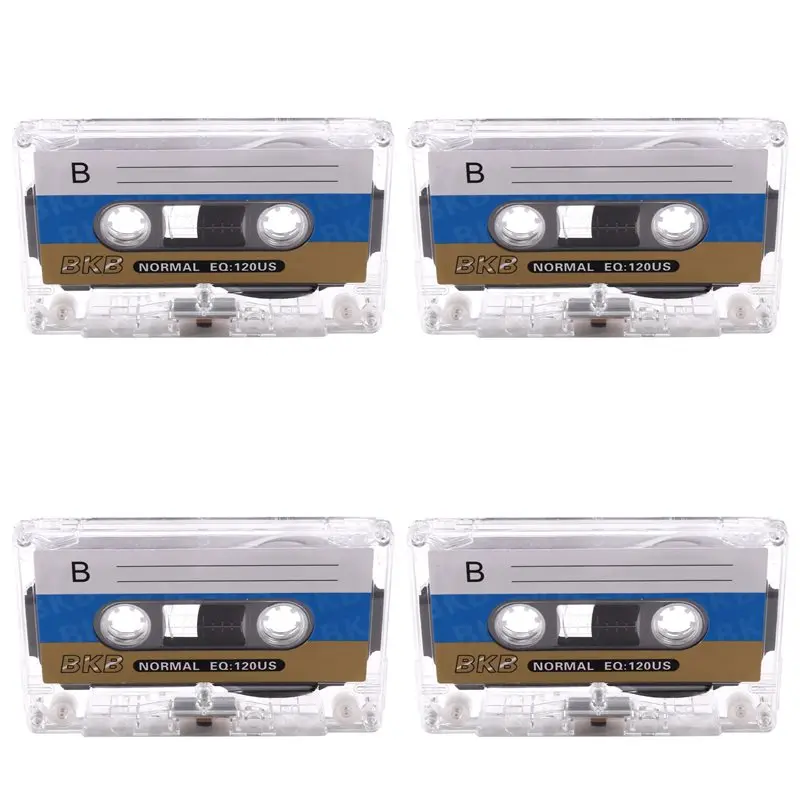 B49C 4Pcs Blank Cassette Tapes 60-Minute For Teaching DIY Party Messages Speech Music Storage And Tape Recorder Collections
B49C 4Pcs Blank Cassette Tapes 60-Minute For Teaching DIY Party Messages Speech Music Storage And Tape Recorder Collections