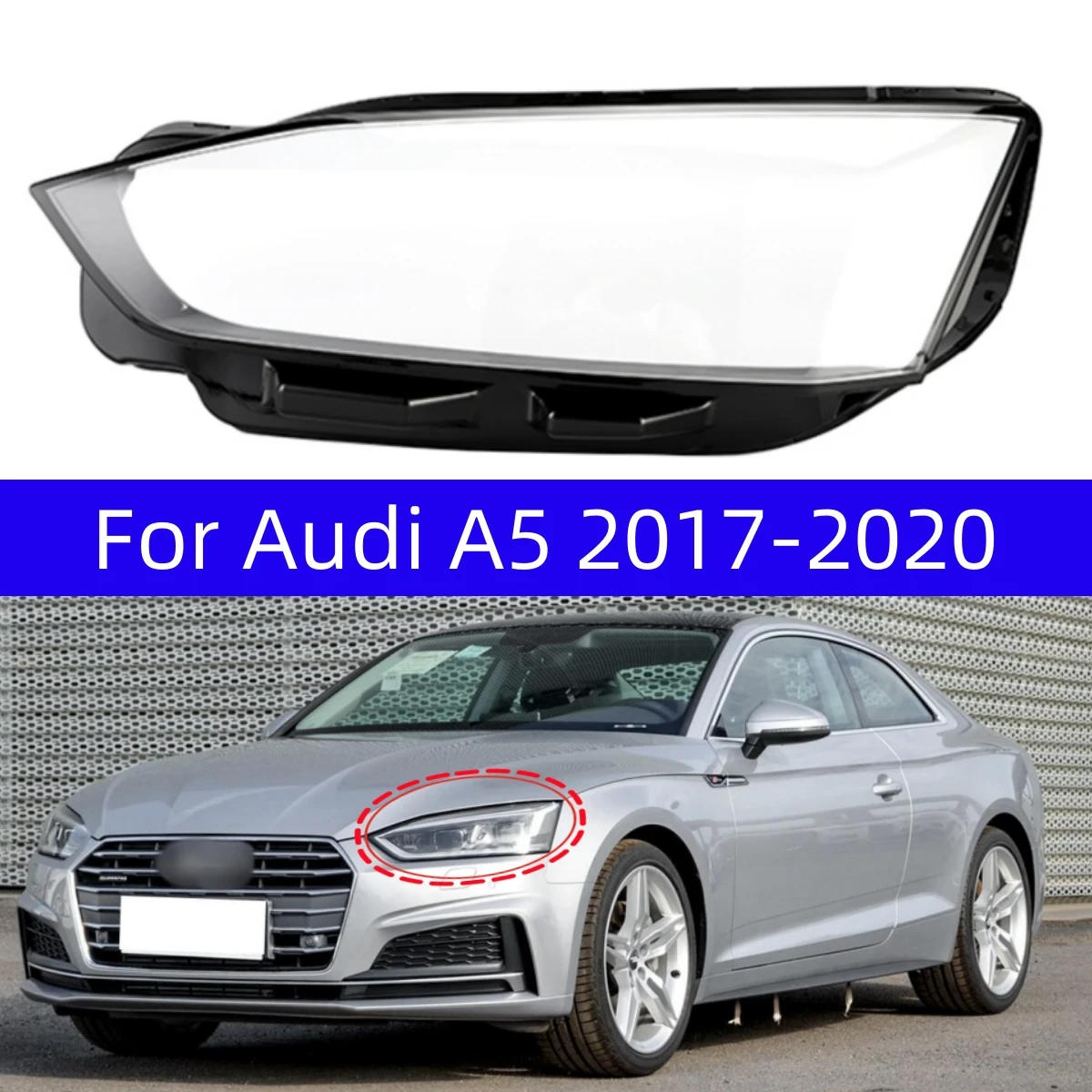 Для Audi A5 2017 2018 2019 2020 автомобильные аксессуары для замены прозрачной фотовспышки передней фары Пылезащитная крышка
Для Audi A5 2017 2018 2019 2020 автомобильные аксессуары для замены прозрачной фотовспышки передней фары Пылезащитная крышка
