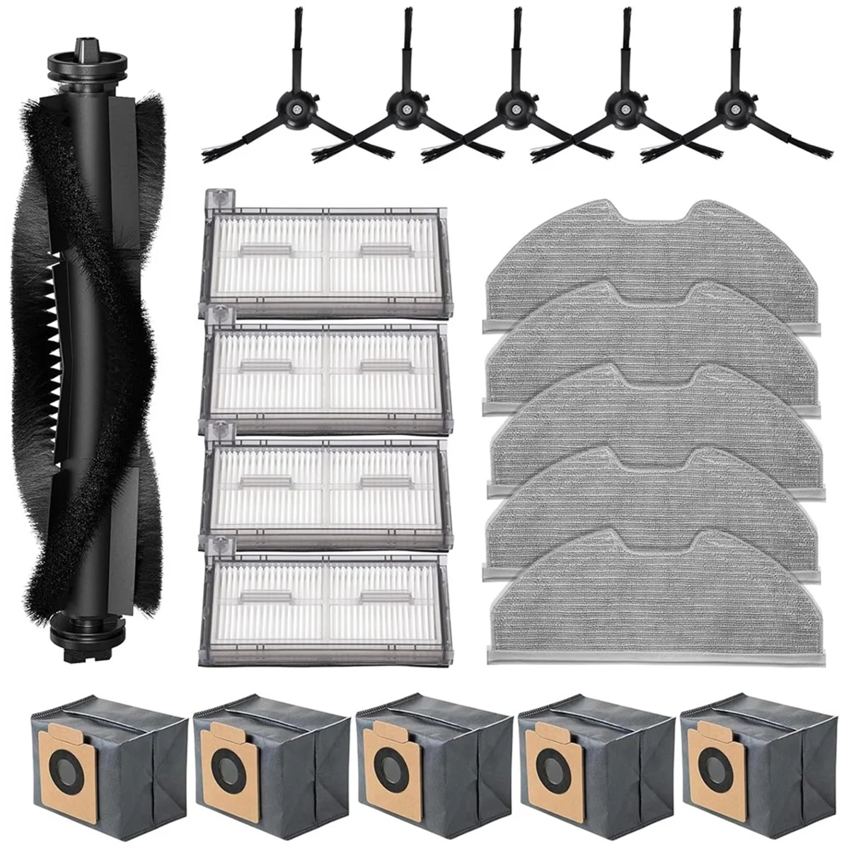 BABZ For Eufy X8 Pro/X8 Pro SES Robot Vacuum Cleaner Main Side Brush Hepa Filter Mop Cloth Dust Bags Accessories
BABZ For Eufy X8 Pro/X8 Pro SES Robot Vacuum Cleaner Main Side Brush Hepa Filter Mop Cloth Dust Bags Accessories