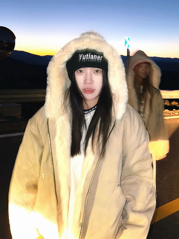 Мужская зимняя утепленная куртка American Sle из хлопка с меховым воротником, парная модель, с капюшоном, на хлопковой подкладке, стеганая
Мужская зимняя утепленная куртка American Sle из хлопка с меховым воротником, парная модель, с капюшоном, на хлопковой подкладке, стеганая