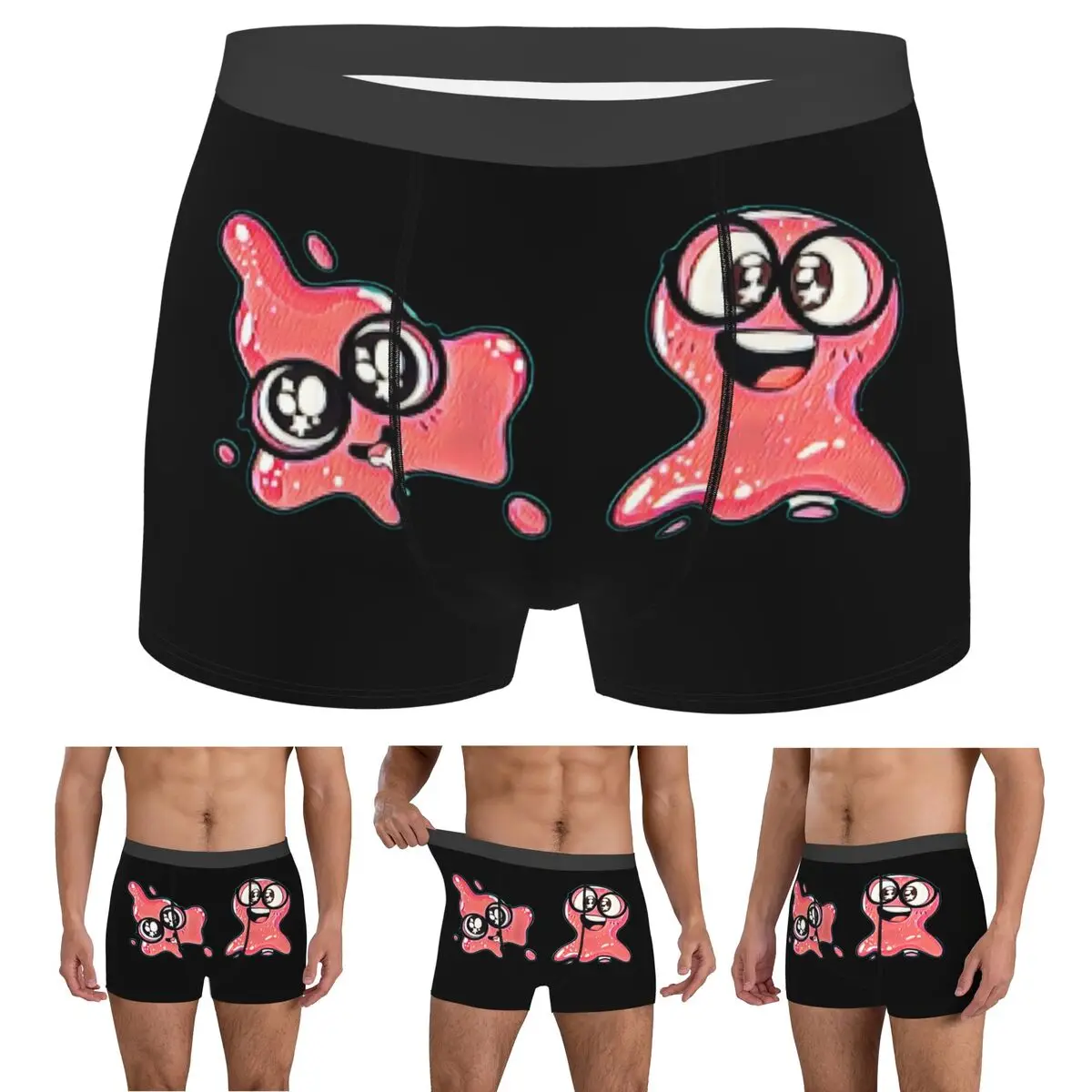 Boxer Underpants Shorts Super Slick Slime Sam Panties Men's Breathable Underwear for Homme Man Boyfriend Gifts
Boxer Underpants Shorts Super Slick Slime Sam Panties Men's Breathable Underwear for Homme Man Boyfriend Gifts