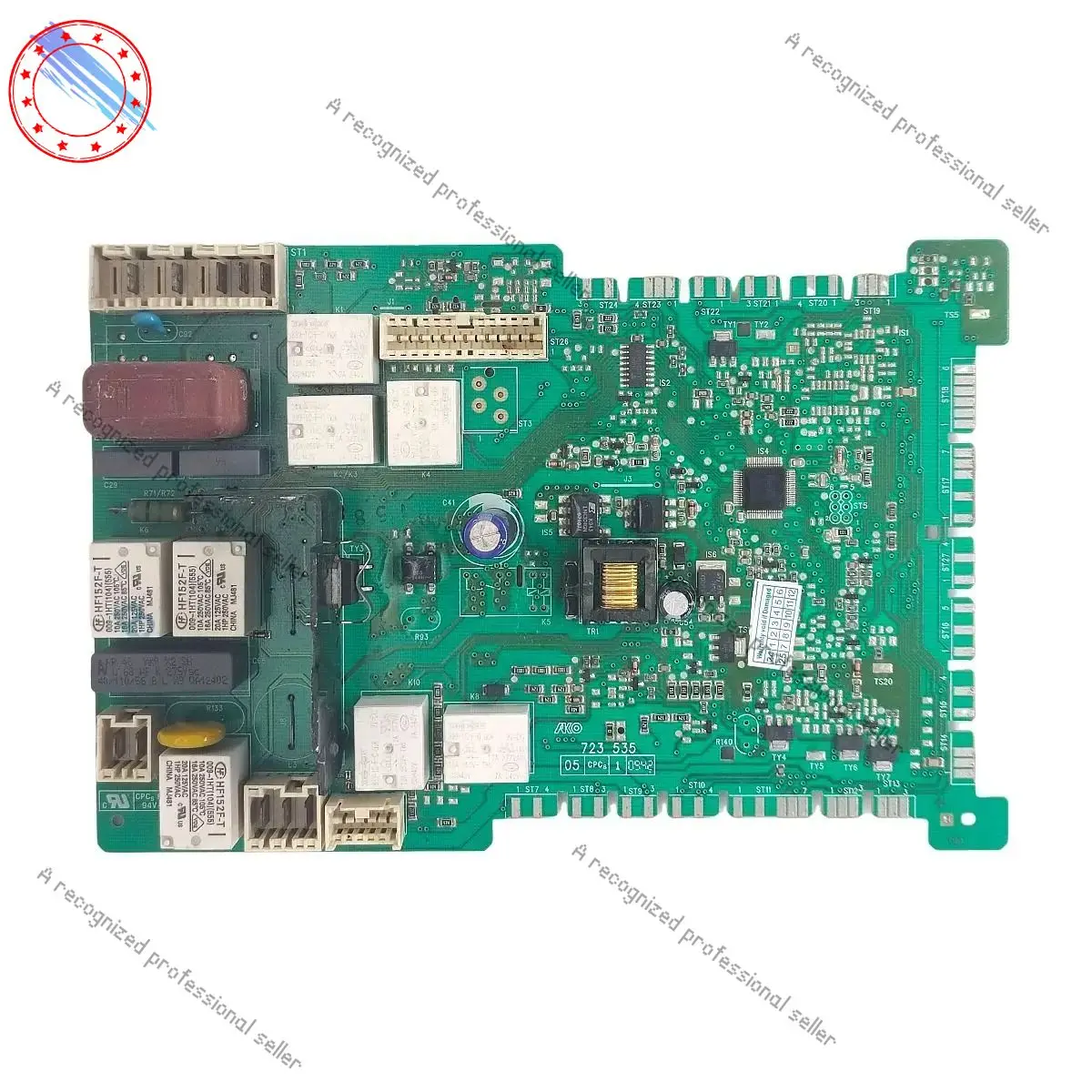 Компьютерная плата для стиральной машины KO731799-06 BSH 9000449412, часть платы
Компьютерная плата для стиральной машины KO731799-06 BSH 9000449412, часть платы