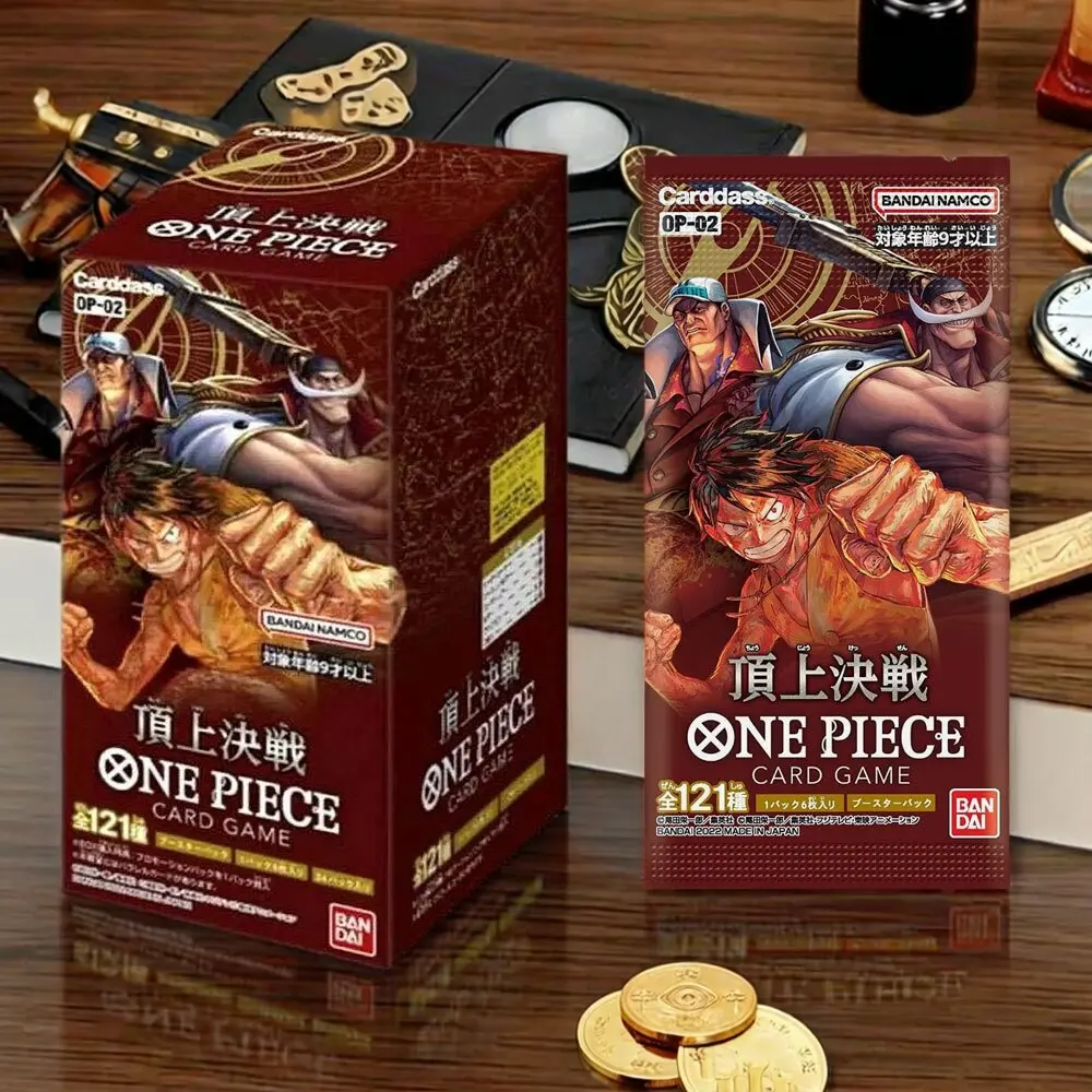 OP02 Booster Pack One Piece Card Game Paramount War Collection Card Blind Box Anime Manga Trading Cards Figure Gift for Fans
OP02 Booster Pack One Piece Card Game Paramount War Collection Card Blind Box Anime Manga Trading Cards Figure Gift for Fans