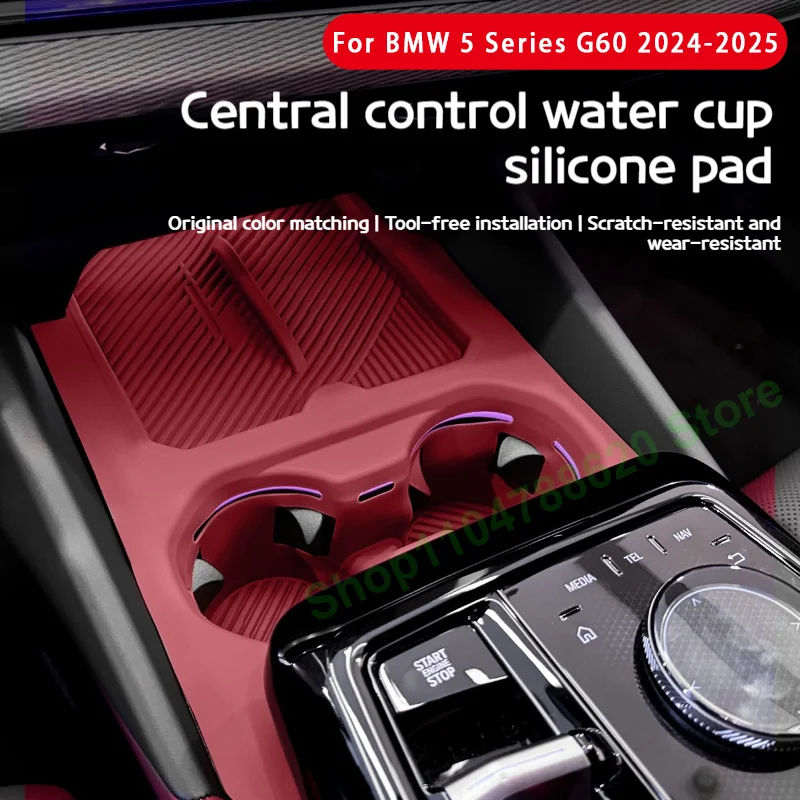 For BMW 5 Series i5 2024-25 Silicone Car Central Control Water Cup Pad Anti-slip Protection Organizer Tray Interior Accessories
For BMW 5 Series i5 2024-25 Silicone Car Central Control Water Cup Pad Anti-slip Protection Organizer Tray Interior Accessories