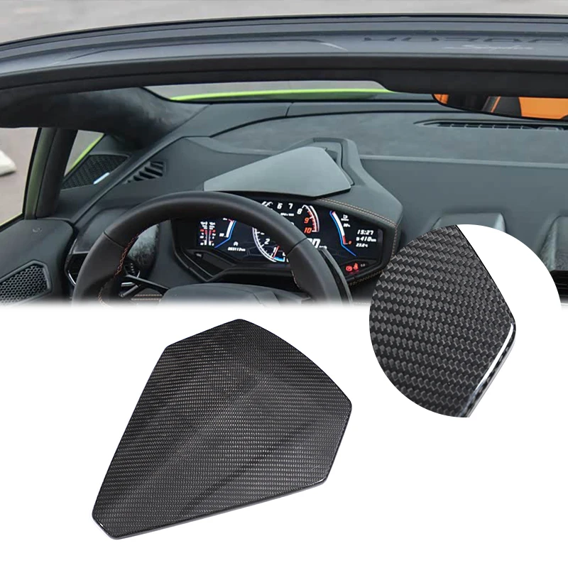 Speedometer Upper Trim Sticker Real Carbon Fiber Instrument Cluster Top Cover For Lamborghini Huracan LP580-2 580 ZF 2014-2021
Speedometer Upper Trim Sticker Real Carbon Fiber Instrument Cluster Top Cover For Lamborghini Huracan LP580-2 580 ZF 2014-2021