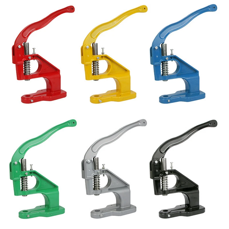Hand press machine Installation tool press 6 colors Aluminum lightweight multi mold for eyelets/rivet/Buttons/Drilling/buckle
Hand press machine Installation tool press 6 colors Aluminum lightweight multi mold for eyelets/rivet/Buttons/Drilling/buckle
