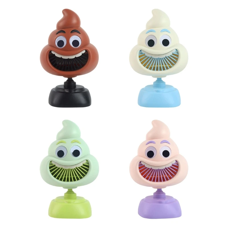M7DF Whimsical Portable Table Fan Poop Quiet Bladeless Design Quiet Office Fan
M7DF Whimsical Portable Table Fan Poop Quiet Bladeless Design Quiet Office Fan