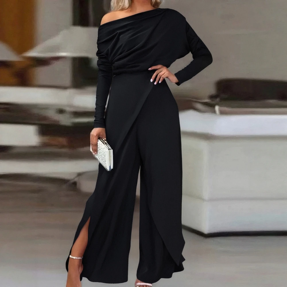 Женские летние комбинезоны с v-образным вырезом и длинными рукавами, на одно плечо, на всю длину, с широкими штанинами, рабочий наряд для взрослых, простой стиль
Женские летние комбинезоны с v-образным вырезом и длинными рукавами, на одно плечо, на всю длину, с широкими штанинами, рабочий наряд для взрослых, простой стиль