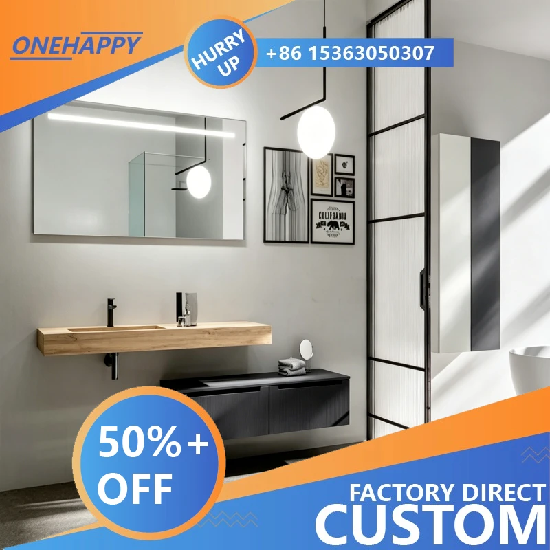 Any Size Custom Mid Century Wall Mounted Double Vanity Oak Walnut Tone Genuine Marble Selection Sink Retro Home Bath Furniture
Any Size Custom Mid Century Wall Mounted Double Vanity Oak Walnut Tone Genuine Marble Selection Sink Retro Home Bath Furniture