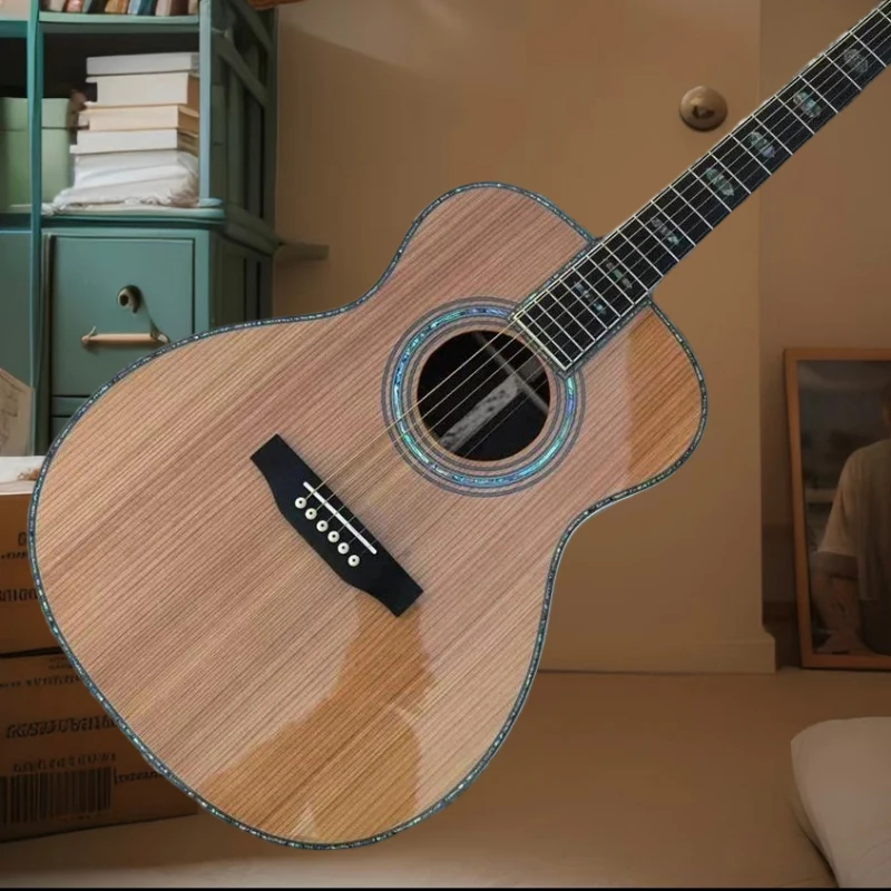 Акустическая гитара серии OM45 с корпусом из красного кедра, цельной верхней декой и инкрустацией из перламутра, бесплатная доставка, подарок на День святого Валентина
Акустическая гитара серии OM45 с корпусом из красного кедра, цельной верхней декой и инкрустацией из перламутра, бесплатная доставка, подарок на День святого Валентина