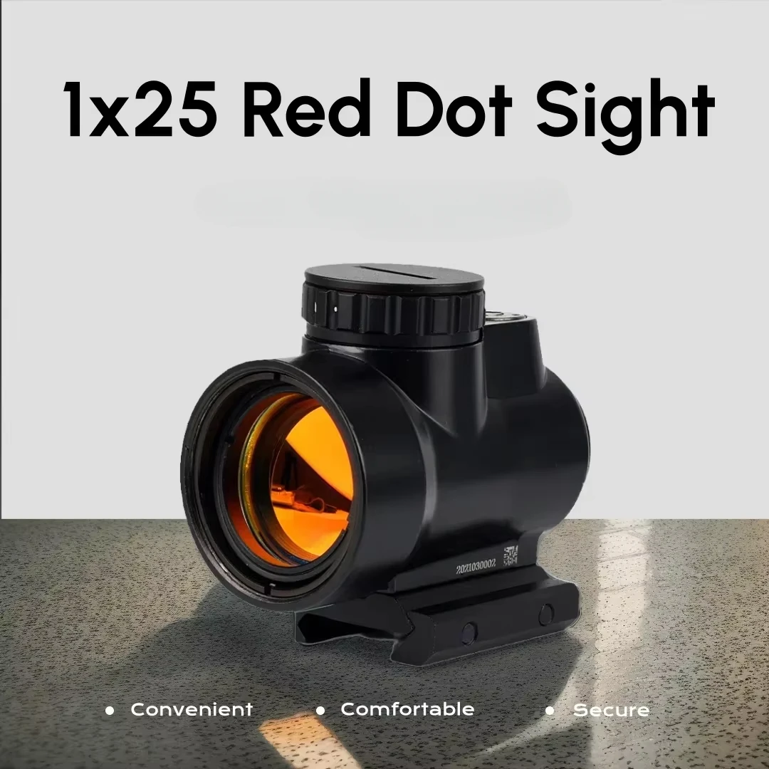 1x25 Red Dot Sight Scope Hunting Riflescope Sniper Gear for Rifle Scope 3 MOA 20000 Hour Runtime 223 AR15 11/20mm Rail Mount
1x25 Red Dot Sight Scope Hunting Riflescope Sniper Gear for Rifle Scope 3 MOA 20000 Hour Runtime 223 AR15 11/20mm Rail Mount