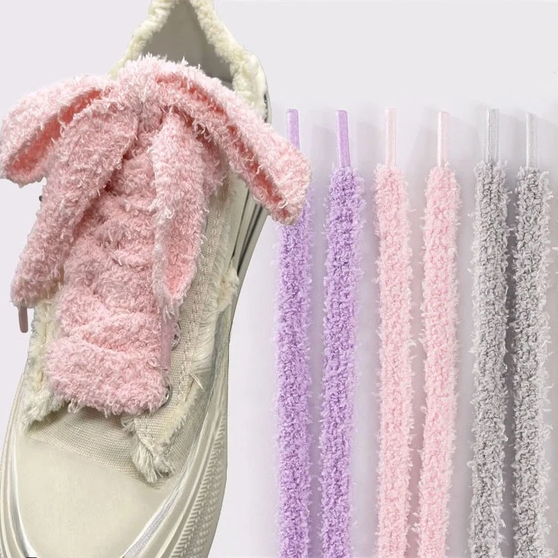 2.2cm width Soft Fat Fluffy Fuzzy Laces Flat Plush Towel Shoelaces Design Perfect for Women Casual Sneakers shoe lace Best Match
2.2cm width Soft Fat Fluffy Fuzzy Laces Flat Plush Towel Shoelaces Design Perfect for Women Casual Sneakers shoe lace Best Match
