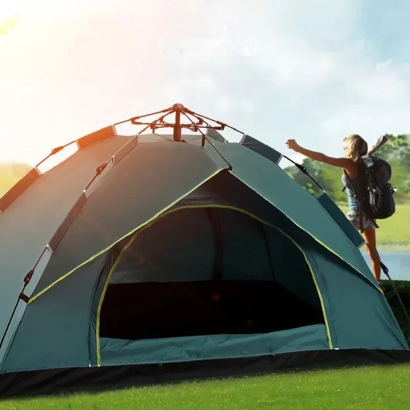 1-2/3-4 Person Fully Automatic Camping Tent Rainproof Anti-UV Pop Up Outdoor Tents for Beach Travel Backpacking Hiking
1-2/3-4 Person Fully Automatic Camping Tent Rainproof Anti-UV Pop Up Outdoor Tents for Beach Travel Backpacking Hiking