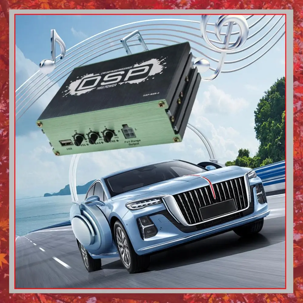 Car DSP Digital Audio Processor Support APP Control Navigation Sound Quality Enhancement Effect 6-Channel Output Car Accessories
Car DSP Digital Audio Processor Support APP Control Navigation Sound Quality Enhancement Effect 6-Channel Output Car Accessories