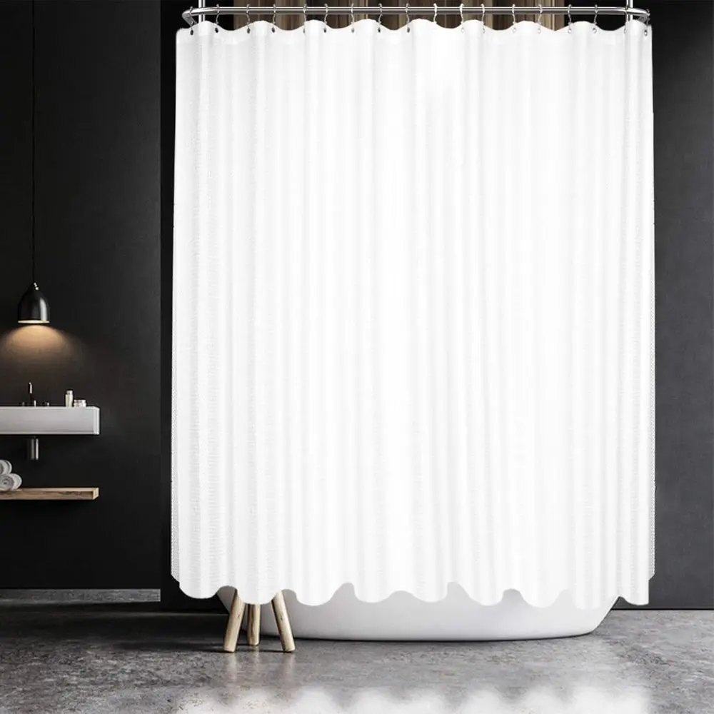 Wale Weave Clawoot Tub Shower Curtain 180 x 70 Inch Wrap Around - Heavy-Weighted abric to Stop Blowing, Washable, Water Repellen
Wale Weave Clawoot Tub Shower Curtain 180 x 70 Inch Wrap Around - Heavy-Weighted abric to Stop Blowing, Washable, Water Repellen